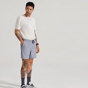 Allbirds Men’s Natural Run Shorts In Medium Grey Size XXXL